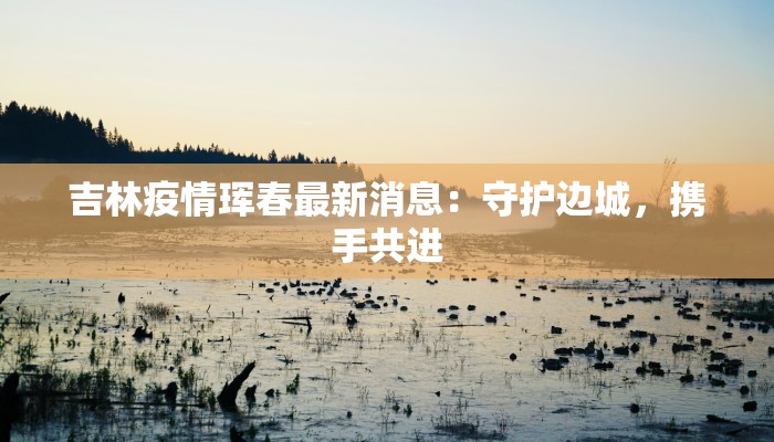 吉林疫情珲春最新消息：守护边城，携手共进