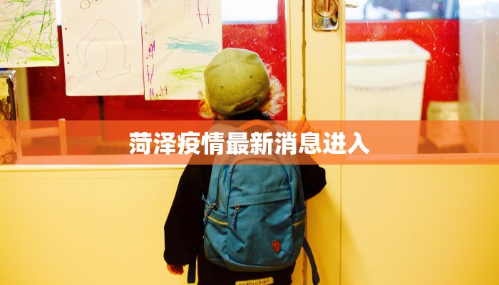 菏泽疫情最新消息进入