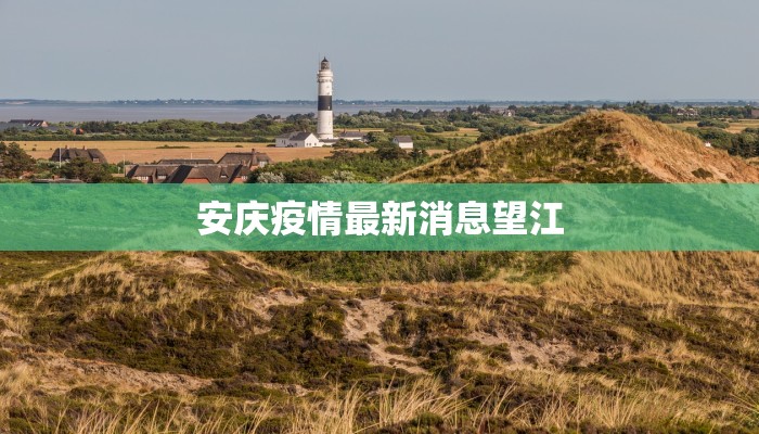 安庆疫情最新消息望江