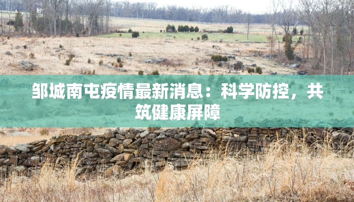 邹城南屯疫情最新消息：科学防控，共筑健康屏障