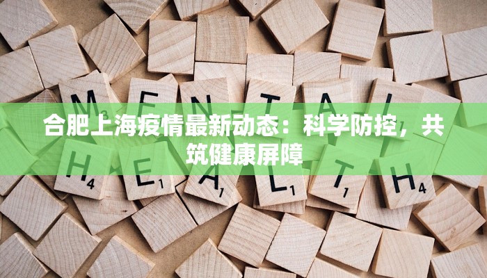 合肥上海疫情最新动态：科学防控，共筑健康屏障