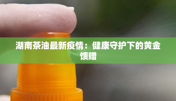 湖南茶油最新疫情:健康守护下的黄金馈赠