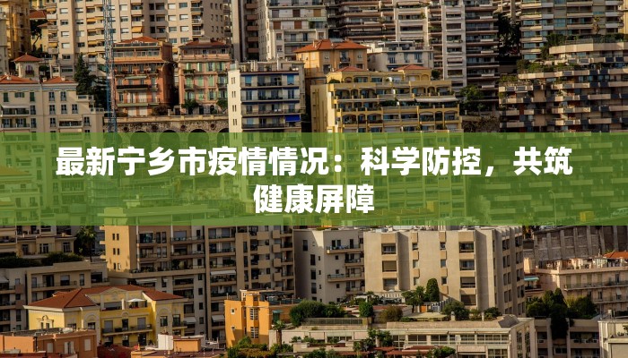 最新宁乡市疫情情况:科学防控,共筑健康屏障