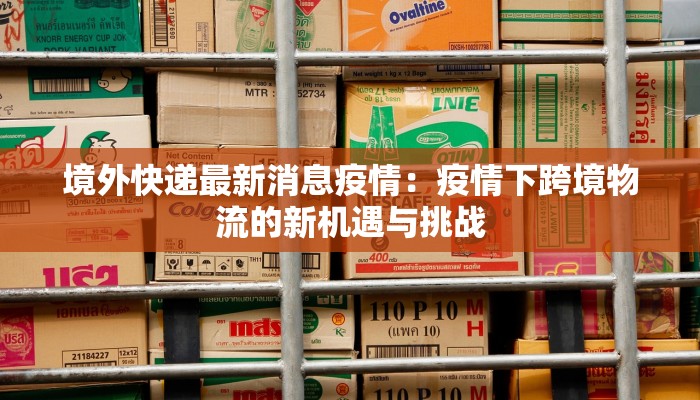 境外快递最新消息疫情:疫情下跨境物流的新机遇与挑战