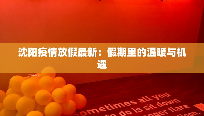 沈阳疫情放假最新：假期里的温暖与机遇