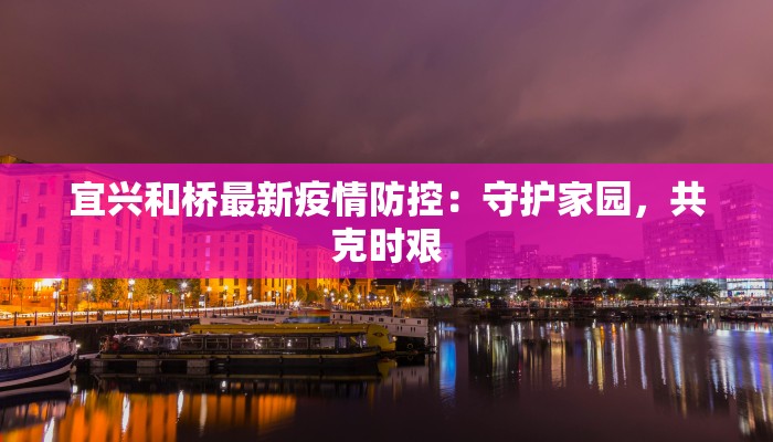 宜兴和桥最新疫情防控：守护家园，共克时艰