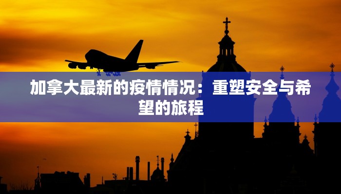 加拿大最新的疫情情况：重塑安全与希望的旅程