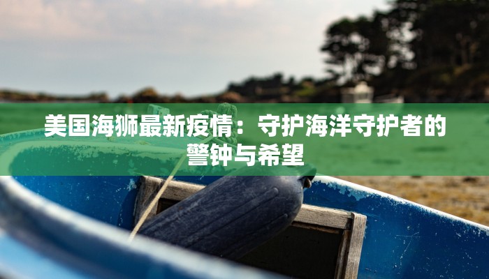 美国海狮最新疫情：守护海洋守护者的警钟与希望