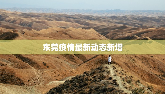 东莞疫情最新动态新增