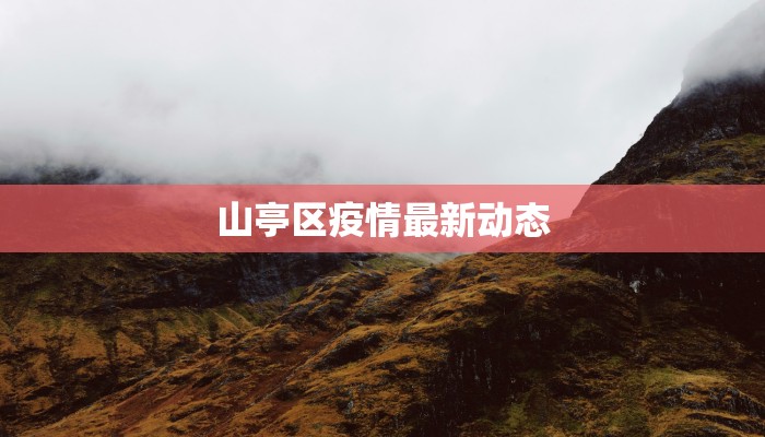山亭区疫情最新动态