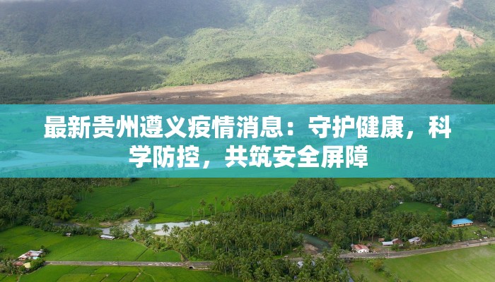 最新贵州遵义疫情消息：守护健康，科学防控，共筑安全屏障