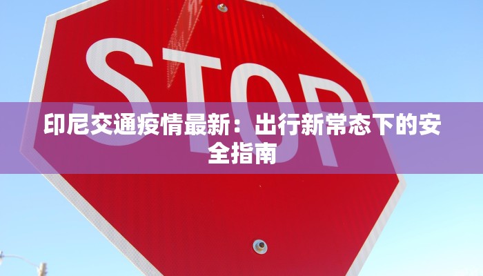 印尼交通疫情最新：出行新常态下的安全指南