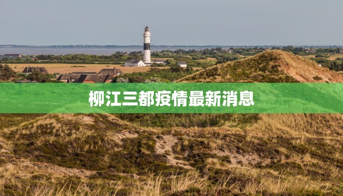 柳江三都疫情最新消息